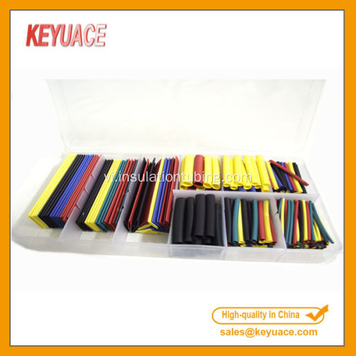 328 cái Heat Shrink Tubing Cáp Sleeve Kit